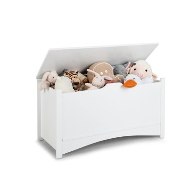 Costway Wooden 2-in-1 Kid's Flip- top Toy Storage Chest | DIY at B&Q