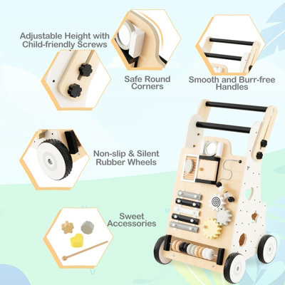 Double baby walker clearance