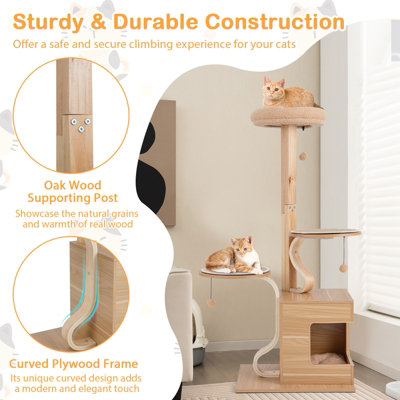 Plywood cat tree 2025