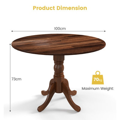 4 person 2024 circular table