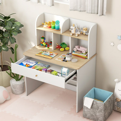 Kids table with drawers online