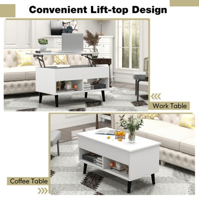 Coffee table deals with flip top