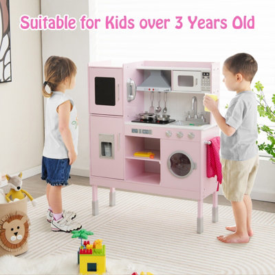 Pink kitchen toddler online