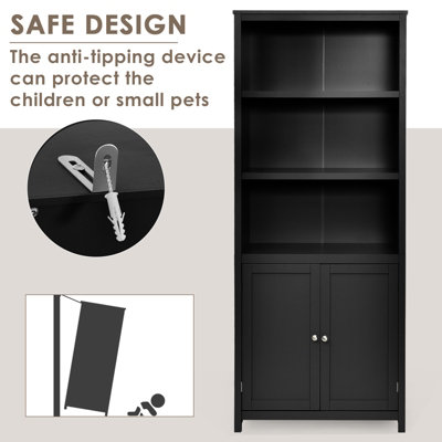 Carson 3 shelf bookcase online