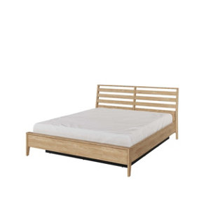 COSY Ottoman Bed EU King Size (160x200cm) Bed Frame with Storage -  Modern Scandinavian Design