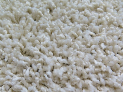 COSY PLUSH Modern,Thick,Soft Shaggy Rug, Cream