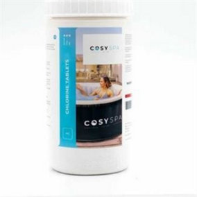 CosySpa Hot Tub Chlorine Tablets 1kg PK  Clean  Hygienic  SpaPool Water