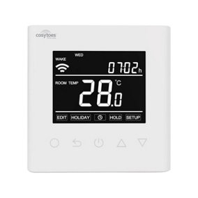 Cosytoes Curve Wifi Timerstat White