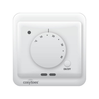 Cosytoes Manual Thermostat White Mt3