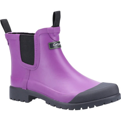 Cotswold Blenheim Waterproof Ankle Boot Purple