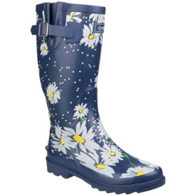 Cotswold Burghley Waterproof Pull On Wellington Boot Daisy Size 6