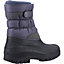 Cotswold Chase Touch Fastening and Zip-Up Winter Boot Grey
