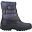 Cotswold Chase Touch Fastening and Zip-Up Winter Boot Grey