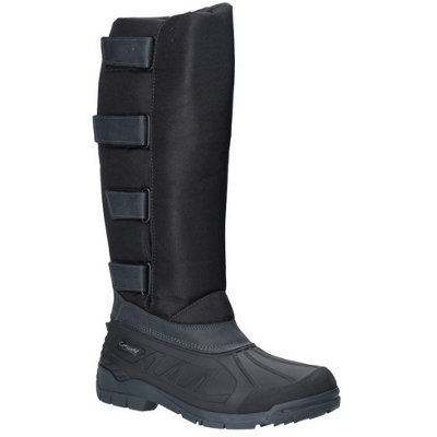 Cotswold Kemble Short Wellington Boot Black