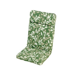 Cotswold Leaf High Recliner Outdoor Garden Furniture Cushion - L116 x W49 cm