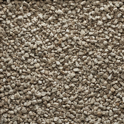 Cotswold Stone Bulk Bag 850 kg Chippings - 14-26 mm Cream Coloured Limestone - L10 x W10 x H8 cm - 4