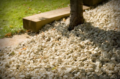 B&q 20mm cheap limestone chippings