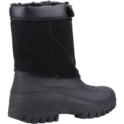 Cotswold Venture Waterproof Winter Boot Black