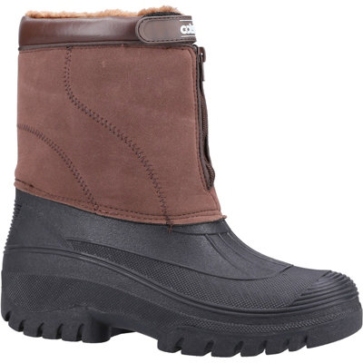 Cotswold Venture Waterproof Winter Boot Brown