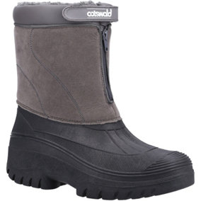 Cotswold Venture Waterproof Winter Boot Grey Size 9
