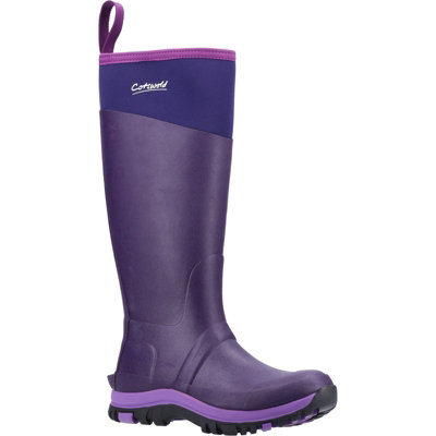 Cotswold Wenworth Wellingtons Purple