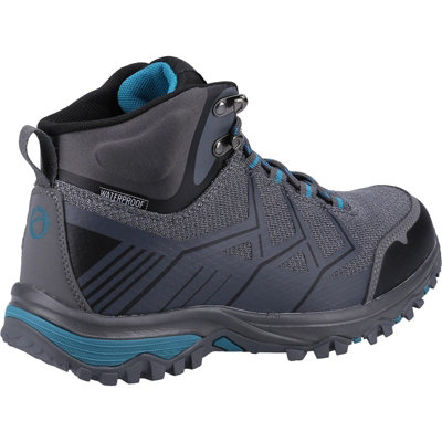 Cotswold Wychwood Recycled Hiking Boots Grey/Blue