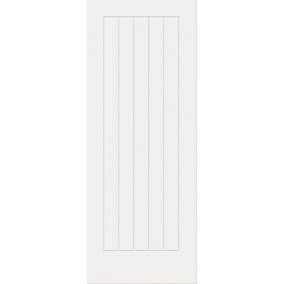 Cottage White Primed Internal Door - 1981 x 686 x 35mm  (HxWxT)
