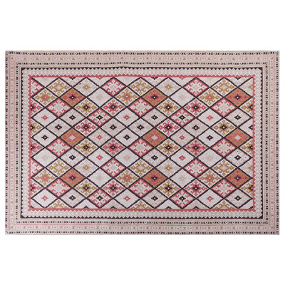 Cotton Area Rug 200 x 300 cm Multicolour ANADAG