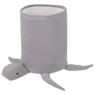 Cotton Basket Turtle Grey TANDA