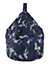 Cotton Blue Urban Camo Bean Bag Large Size