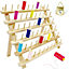 Cotton Reel Holder for Thread and Sewing Organisation and Spool Thread Holder Rack (60 Spools)