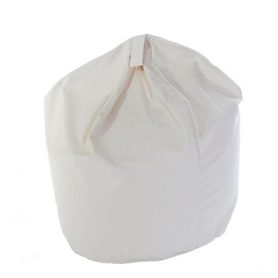 Cotton Twill Natural Bean Bag Large Size DIY at B&Q