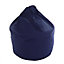 Cotton Twill Navy Blue Bean Bag Child Size
