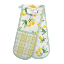 Cotton White/Yellow Gardening gloves Small, Pack of 1
