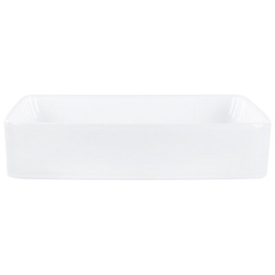 Countertop Basin 510 x 340 mm White CHIVANA
