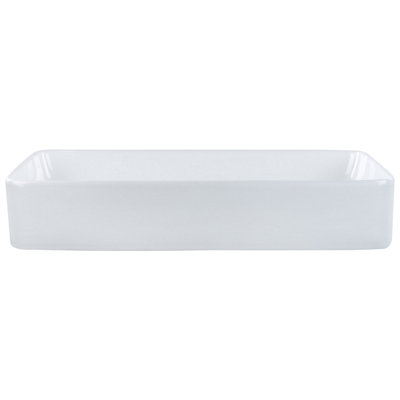 Countertop Basin 610 x 350 mm White ULUA