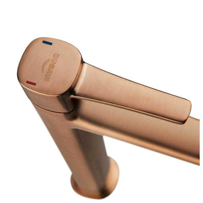 Countertop Bathroom Basin Mixer Tap Tall Copper Bronze GLAMOUR - 3
