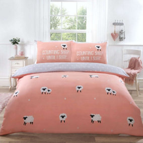 Counting Sheep Cotton Duvet Set