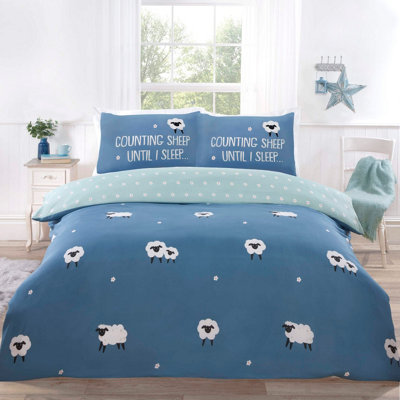 Counting Sheep Cotton Duvet Set