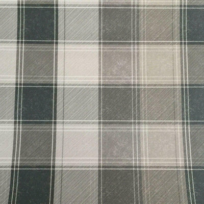 Country Check Mono Grey Monochrome Charcoal Tartan Plaid Wallpaper 906703