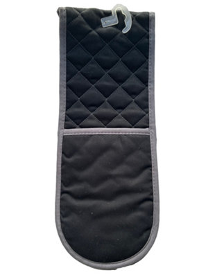 Country Club Chef Double Oven Glove Black