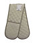 Country Club Double Oven Glove Stone