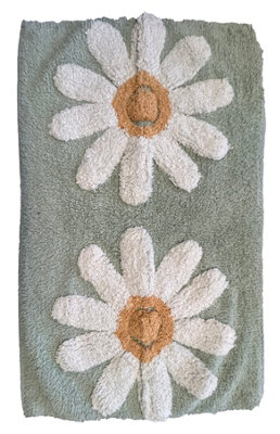 Country Club Fleur Bathmat Teal - 4