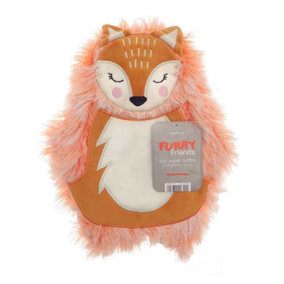 Country Club Furry Friends Animal Hot Water Bottle Fox