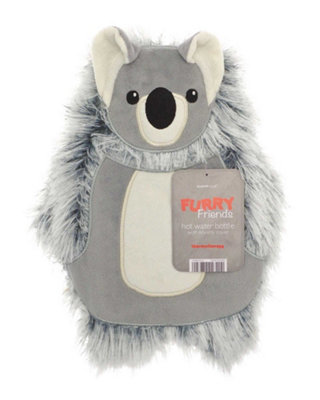 Country Club Furry Friends Animal Hot Water Bottle Koala DIY at B&Q