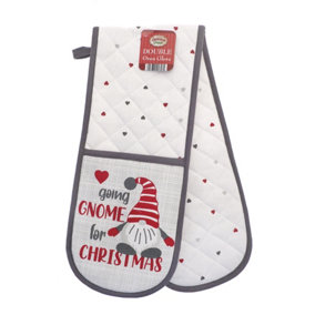 Country Club Gnome Double Oven Glove
