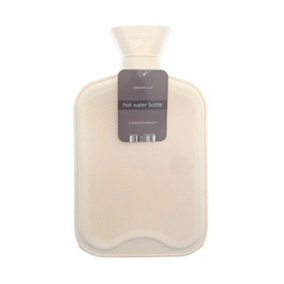 Country Club Hot Water Bottle Natural