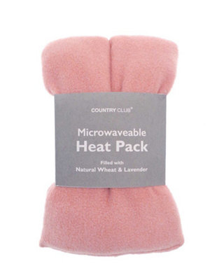 Country Club Microwaveable Heat Pack filled with Natural Wheat and