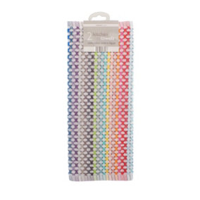 Country Club Pack of 2 Tea Towels Rainbow