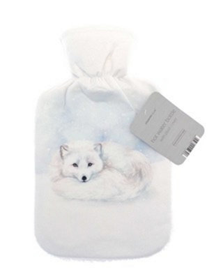 Country Club Printed Hot Water Bottle Fox DIY at B&Q
